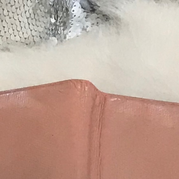 Authentic CoCo CHANEL Pink Bi Fold Leather Wallet/WOC/Authenticity Certificate - Picture 14 of 17